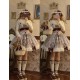 Alice Girl Bear Castle Normal Waist JSK(1st Pre-Order/4 Colours/Full Payment Without Shipping)